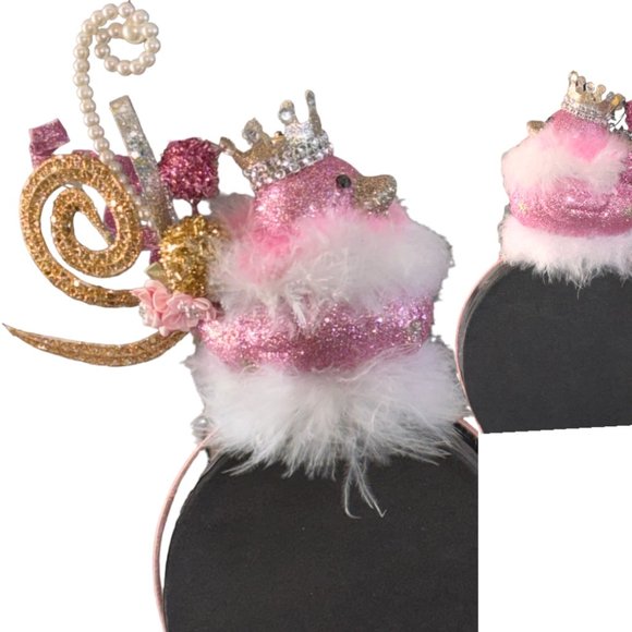 Pink Christmas Headband, Ugly Sweater Contest, University of Oregon Ducks - Picture 11 of 15